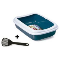 Georplast Atvērtā kaķu tualete ar apmali Junior 38x28x10,5 cm, dažādas krāsas