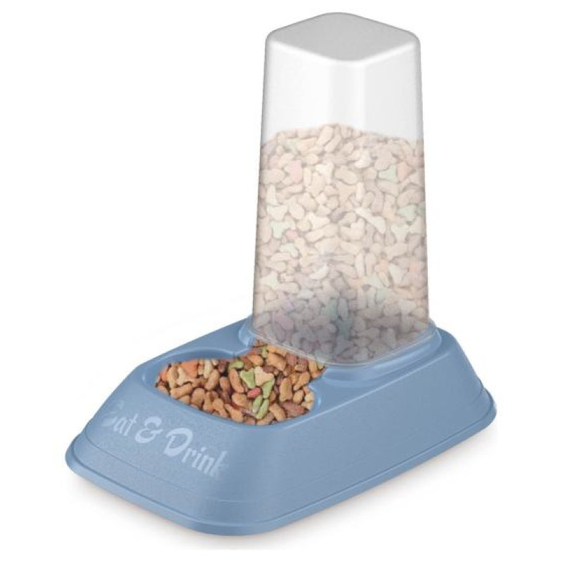 Georplast Dozators Mini barībai/ūdenim cm 20x13,5x19 h, lt. 0,70, neslīdo&scaron;s