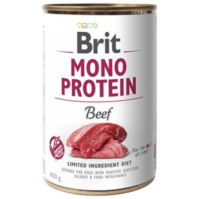 Brit CARE wet Mono Protein Beef 400 g konservi suņiem