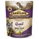 Carnilove Pate Quail with Yellow Carrot 300 g mitrā barība suņiem