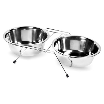 Record Statīvs ar 2 bļodām 21.5cm/1.6L