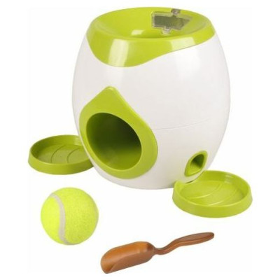 Flamingo WILSON WHITE LIME GREEN rotaļlieta suņiem