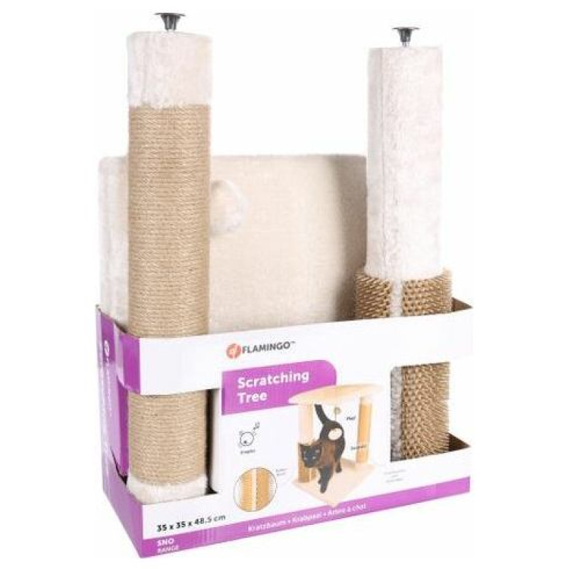 Flamingo nagu asināmais UNA CREAM 35x35x48,5cm