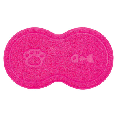 Record Paklājs pie kaķu tualetes 46x26cm, rozā krāsa