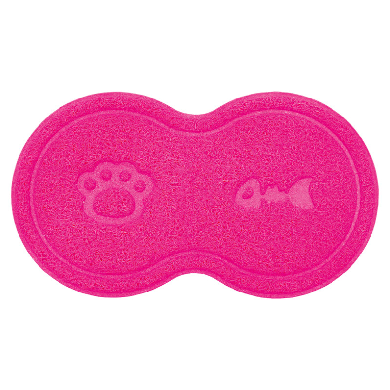 Record Paklājs pie kaķu tualetes 46x26cm, rozā krāsa