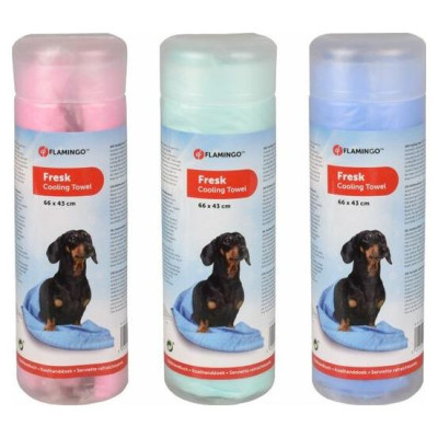 Flamingo FRESK atvēsino&scaron;s dvielis 66x43cm, daž.kr.