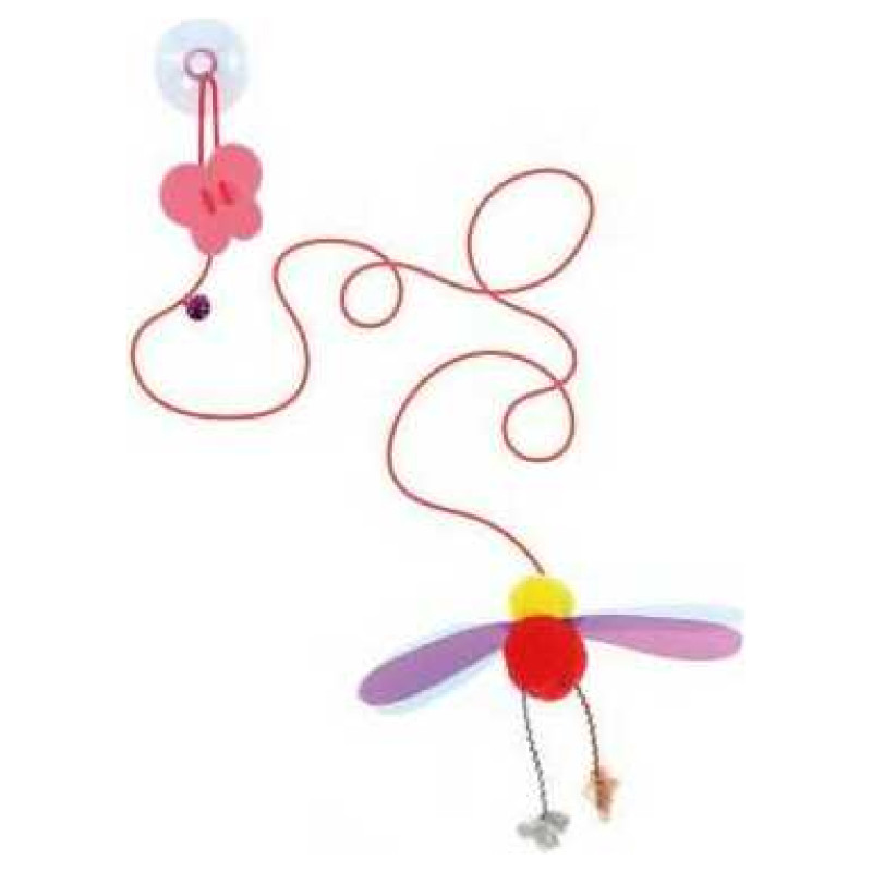 Record Rotaļlieta kaķiem Ladybug 130 cm
