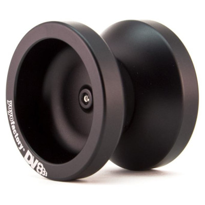 Yoyofactory YO-YO METAL DV888 rotaļlieta iesācējiem un profesionāļiem, melns - YO 029
