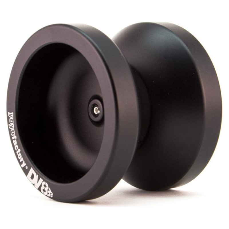 Yoyofactory YO-YO METAL DV888 rotaļlieta iesācējiem un profesionāļiem, melns - YO 029