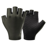 Rockbros Breathable Short Finger Cycling Gloves Size: M - Green