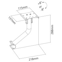 White Shark RSC-A01 Gear Shifter Mount for RSC-303