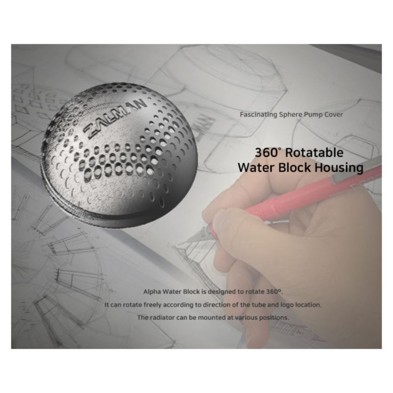 Zalman Alpha 24 240mm White