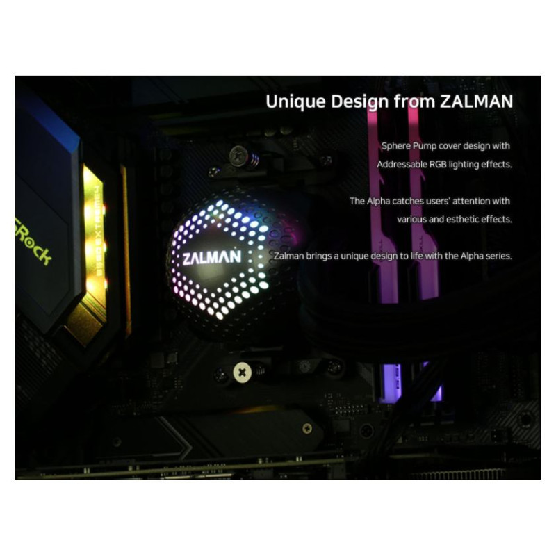 Zalman Alpha 28 280mm White