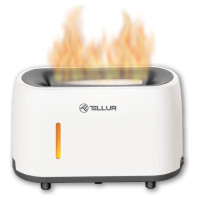 Tellur Flame aroma diffuser 240ml, 12 hours, remote control, white