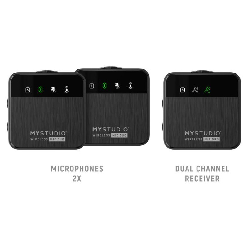 Easypix MyStudio Wireless Mic Duo 62022