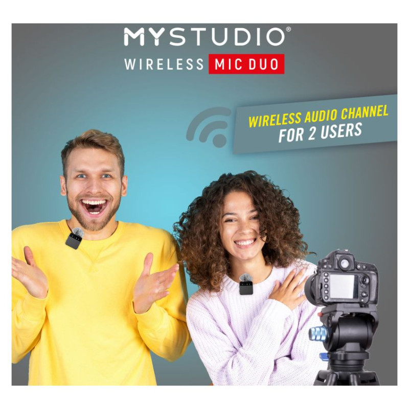 Easypix MyStudio Wireless Mic Duo 62022