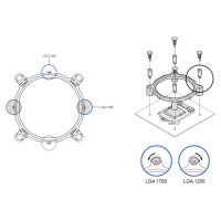 Zalman ZM-1700MKC Intel Mounting Kit