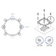 Zalman ZM-1700MKC Intel Mounting Kit
