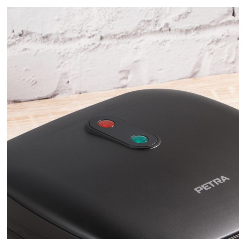 Petra PT4366MBLKVDE Health grill black