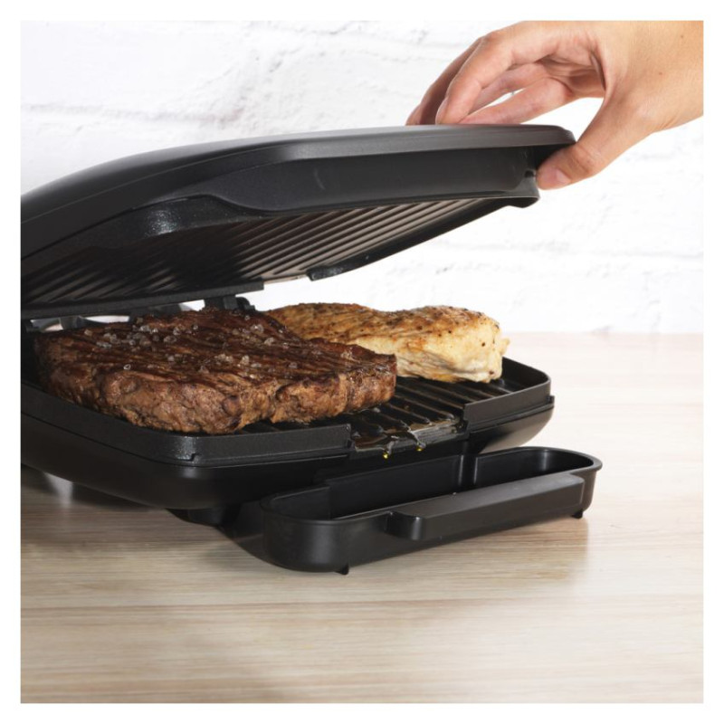Petra PT4366MBLKVDE Health grill black