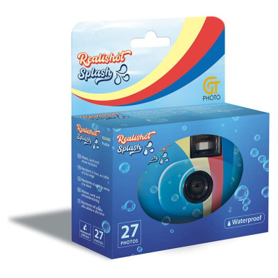 Gt Photo Realishot Splash Waterproof Single Use Camera 27 Photos