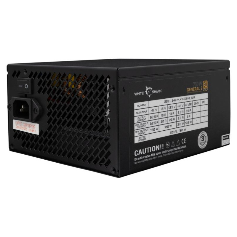 White Shark GPSU-750W General-2 750W 80+ GOLD Full Modular