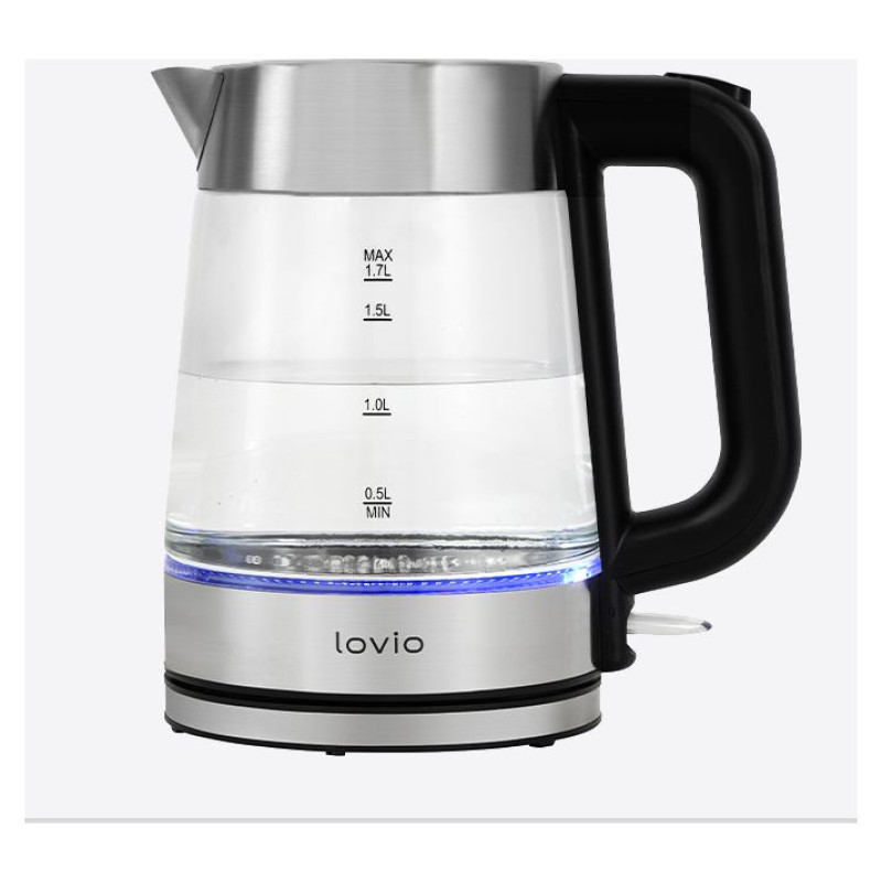 Lovio LVGEK001 Glass Electric Kettle