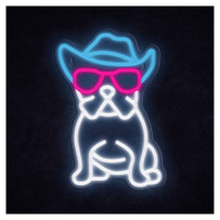 Manta SNL114MT Style Neon Lights BULDOG  WITH GLASSES