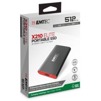 Emtec SSD 3.2Gen2 X210 512GB Portable