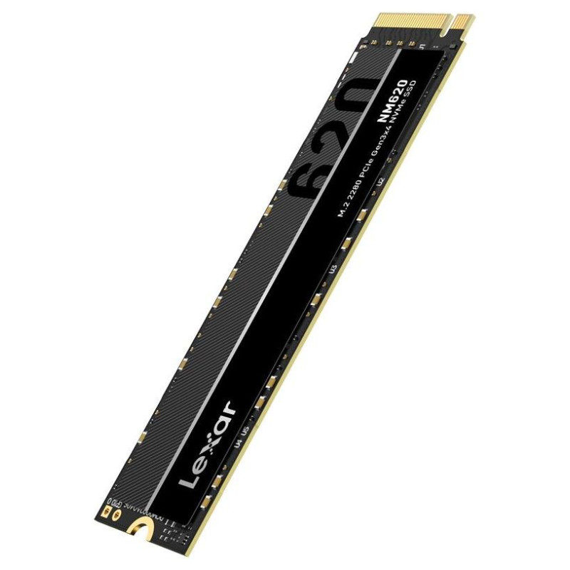 Lexar SSD|LEXAR|NM620|512GB|M.2|PCIE|NVMe|Write speed 2400 MBytes/sec|Read speed 3300 MBytes/sec|MTBF 1500000 hours|LNM620X512G-RNNNG