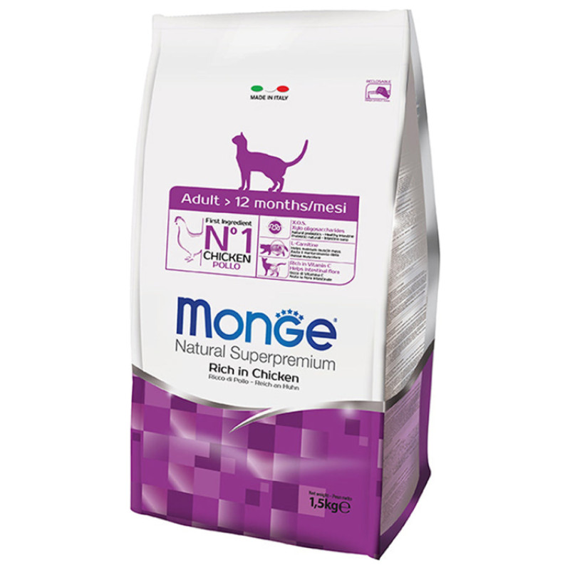 Monge Cat Adult Rich in Chicken 1,5 kg