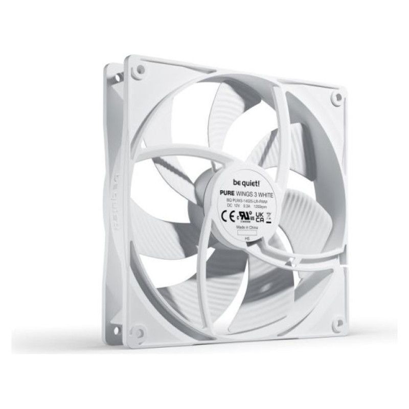 Be Quiet CASE FAN 140MM PURE WINGS 3/WHITE PWM BL112 BE QUIET