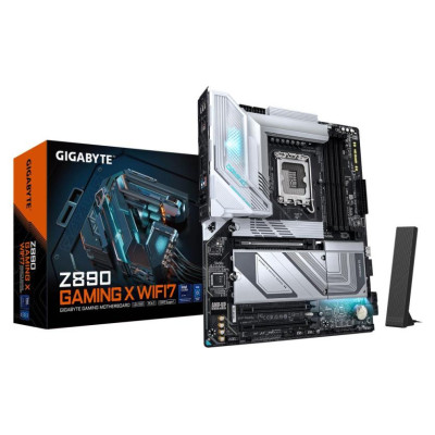 Gigabyte Mainboard|GIGABYTE|Intel Z890|LGA1851|ATX|Memory DDR5|Memory slots 4|2xPCI-Express 4.0 4x	|1xPCI-Express 5.0 16x|4xM.2|1xDisplayPort|4xUSB 2.0|5xUSB 3.2|1xUSB-C|1xOptical S/PDIF|1xRJ45|2xAudio port|Z890GAMINGXWIFI71.0