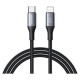 Joyroom S-A28 Flash Series 30W USB-C - Lightning cable 1m - black