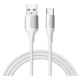 Joyroom S-A28 Flash Series 3A USB-A - USB-C Cable 1m - White