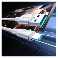 Joyroom S-A28 Flash Series 3A USB-A - USB-C Cable 1m - White