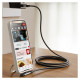 Joyroom S-A56 EnjoyX Series 90° USB-C - Lightning cable 30W 1.2m - black