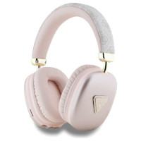 Guess Triangle Logo Over-Ear Headphones - Pink