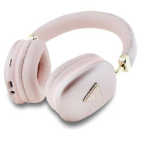 Guess Triangle Logo Over-Ear Headphones - Pink