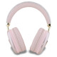 Guess Triangle Logo Over-Ear Headphones - Pink