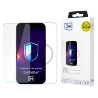 3Mk Protection 3mk ComfortDuo Clear MagCase protective set case + glass for Samsung Galaxy S24 Ultra - transparent