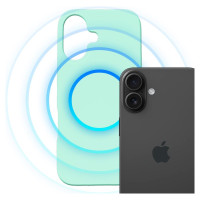 3Mk Protection 3mk Hardy MagSilicone Case for Apple iPhone 16 - Mint