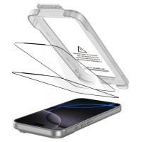 Tech-Protect Quick Set+ 2-pack tempered glass for iPhone 17 Pro - black