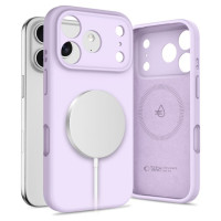 Tech-Protect Silicone MagSafe Case for iPhone 17 Pro - Purple