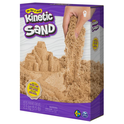 Kinetic Sand Kinētiskās smiltis, brūnas 2,5 kg