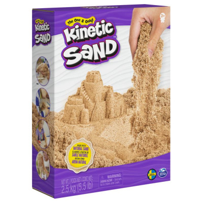 Kinetic Sand Kinētiskās smiltis, brūnas 2,5 kg