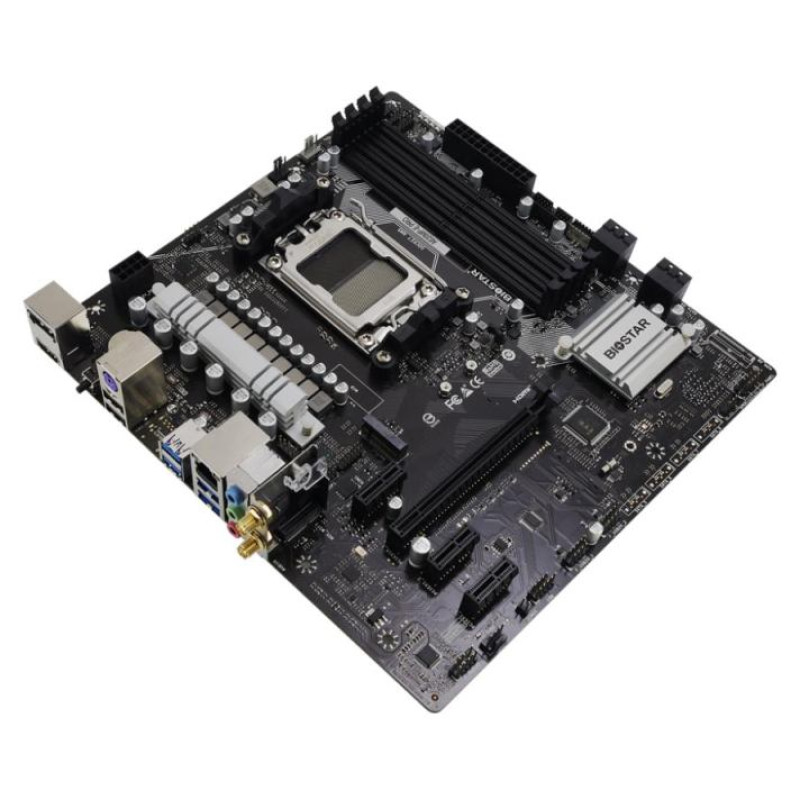 Biostar Mainboard|BIOSTAR|AMD A620|SAM5|Micro-ATX|Memory DDR5|Memory slots 4|1xPCI-Express 3.0 1x|2xPCI-Express 4.0 1x|1xPCI-Express 4.0 16x|1xM.2|1xHDMI|1xDisplayPort|2xUSB 2.0|4xUSB 3.2|1xPS/2|1xRJ45|3xAudio port|A620MP-EPRO