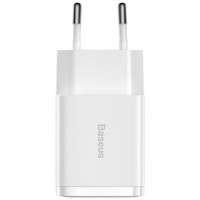 Baseus Compact charger 2x USB 10.5W white (CCXJ010202)