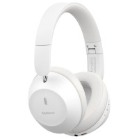 Baseus Bass 30 Max Wireless On-Ear Bluetooth 5.3 Headphones - White