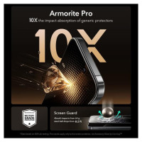 ESR UltraFit Armorite Pro Tempered Glass for iPhone 16 Pro / 17 - Transparent